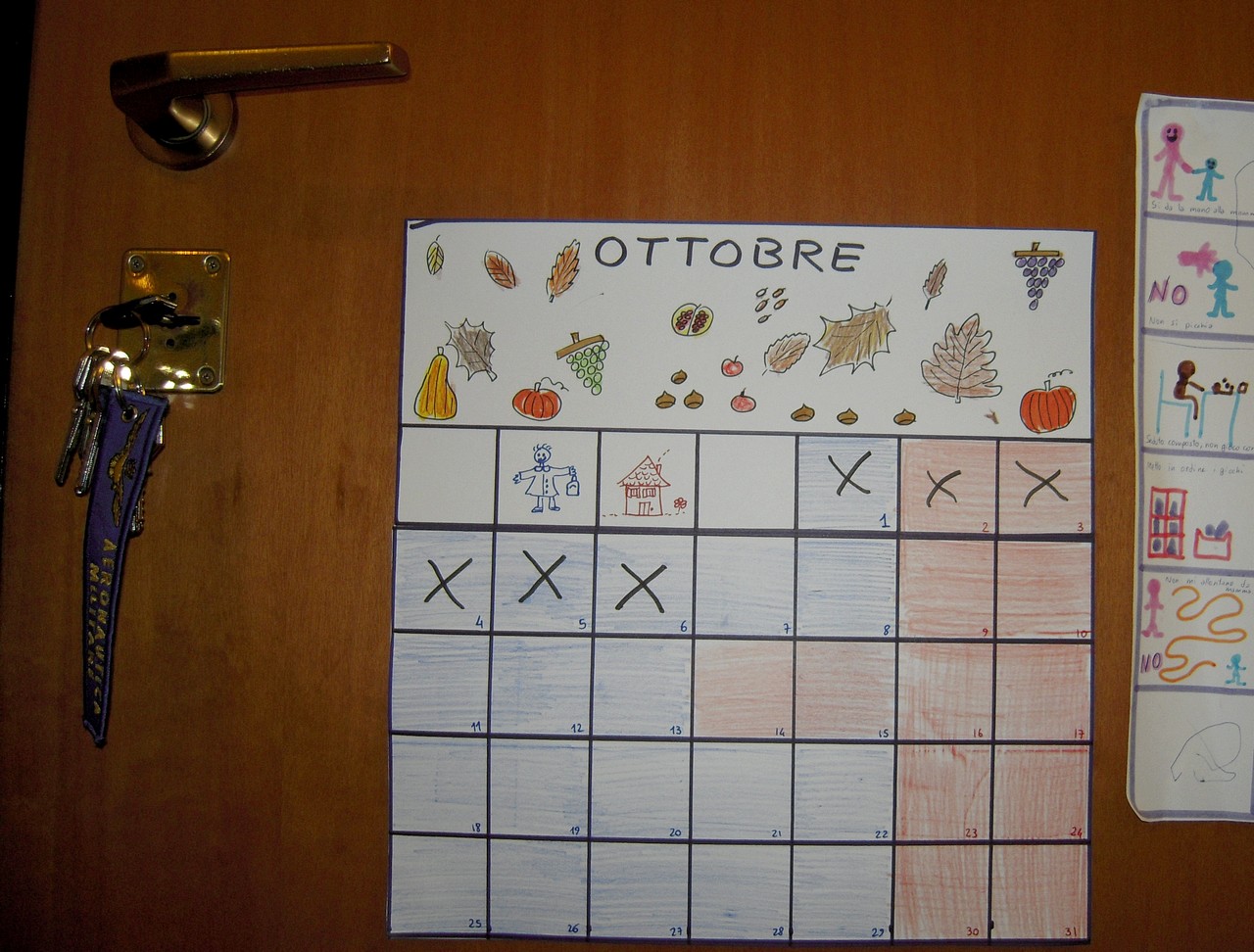 Calendario per bambini