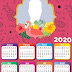 Flamingos en Rosa: Calendario 2020 para Imprimir Gratis