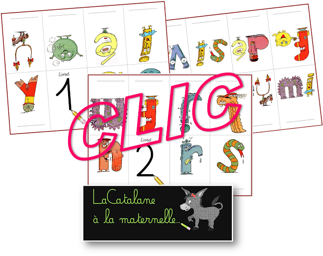 Dictées livrets 1 à 5 alphas (LaCatalane)