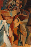 Friendship by Pablo Picasso - Genre Paintings from Hermitage Museum