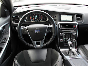 Interior view of 2015 Volvo V60 T6 R-Design
