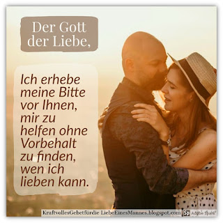 Kraftvolles Gebet für die Liebe eines Mannes