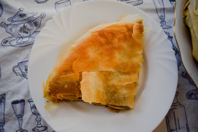 Burek with Mushrooms