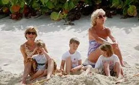 Princess Diana in Necker island