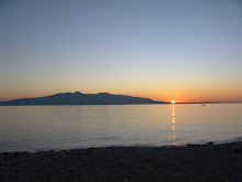 L'illa de Corfu des de Saranda.