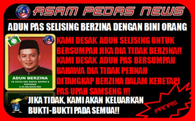 Info 4 The Truth: LAGI KES PAS DAN ZINA BINI ORANG 