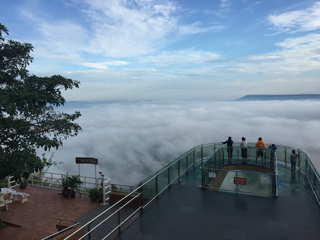 Skywalk in winter