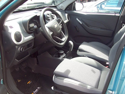 Novo Chevrolet Agile 2014 - interior