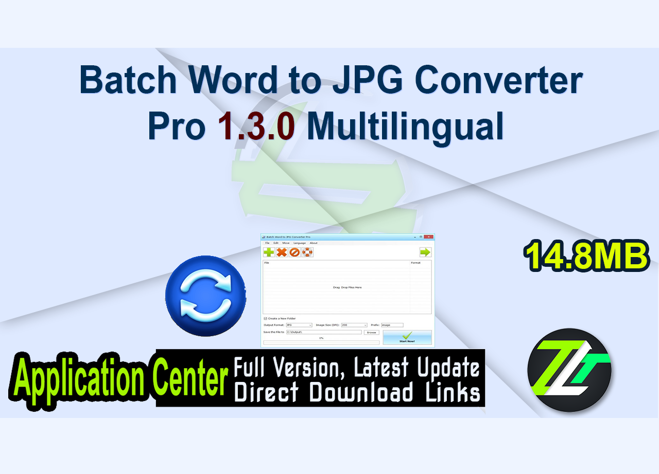 Batch Word to JPG Converter Pro 1.3.0 Multilingual