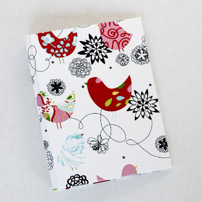 planner cover with birds