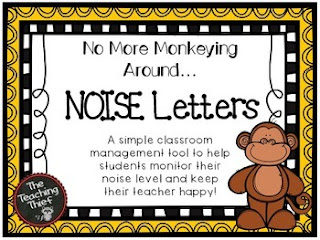 https://www.teacherspayteachers.com/Product/No-More-Monkeying-Around-NOISE-Letters-2102096