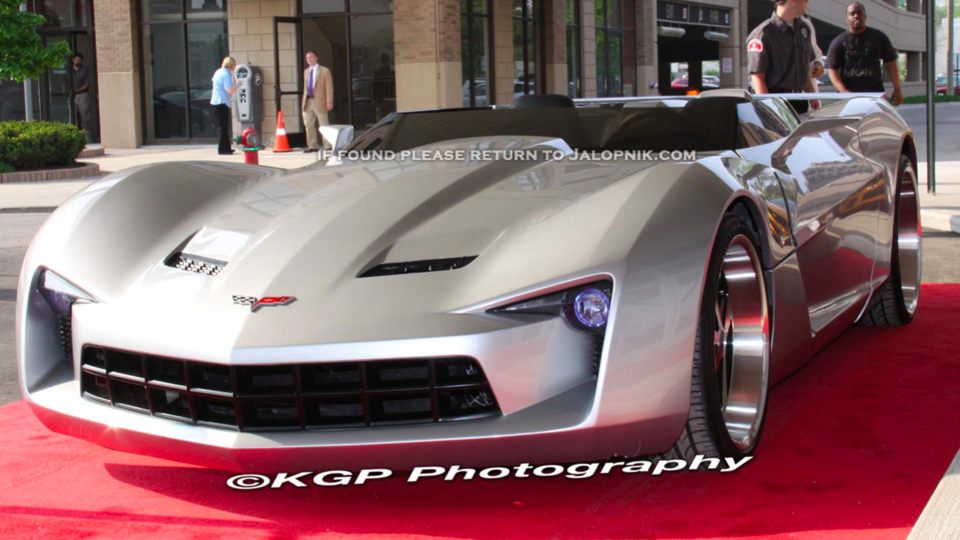 2012 Chevy Corvette Stingray Convertible Sideswipe Concept Courtesy of