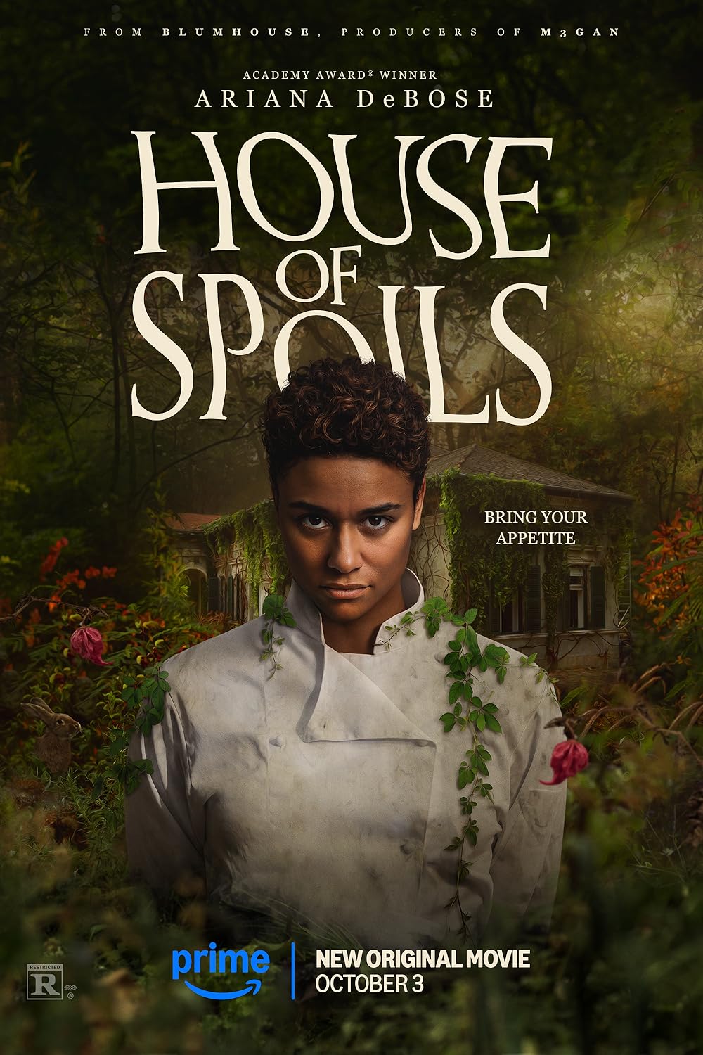 Официальный постер мистического хоррора House of Spoils («Нехороший дом») от Blumhouse