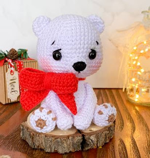 PATRON GRATIS OSO POLAR AMIGURUMI 55753