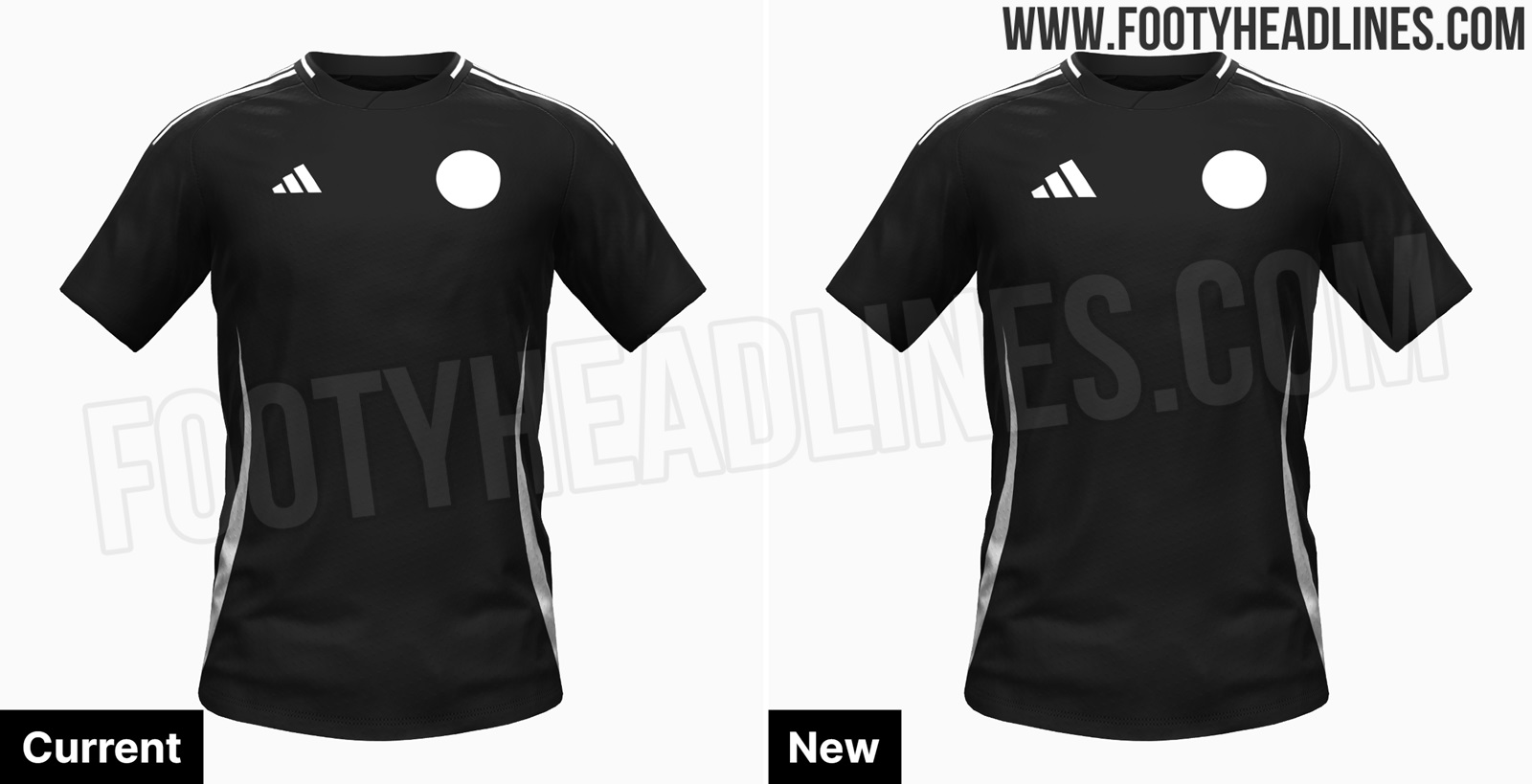 Exclusive: Adidas to Introduce Significantly Enlarged Logo on Football Kits  - Footy Headlines | Sport-T-Shirts