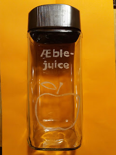 jar for storing applejuice