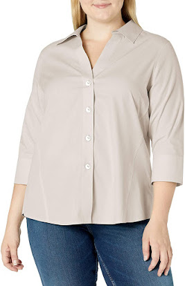 Plus Size Non Iron Shirts For Women