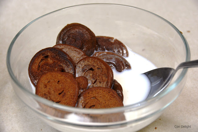 mini cereal pancakes