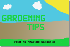 Gardening Tip