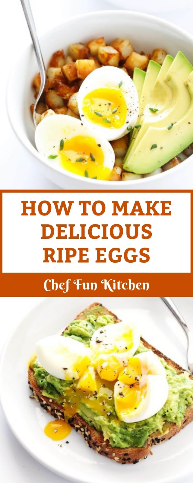 HOW TO MAKE DELICIOUS RIPE EGGS