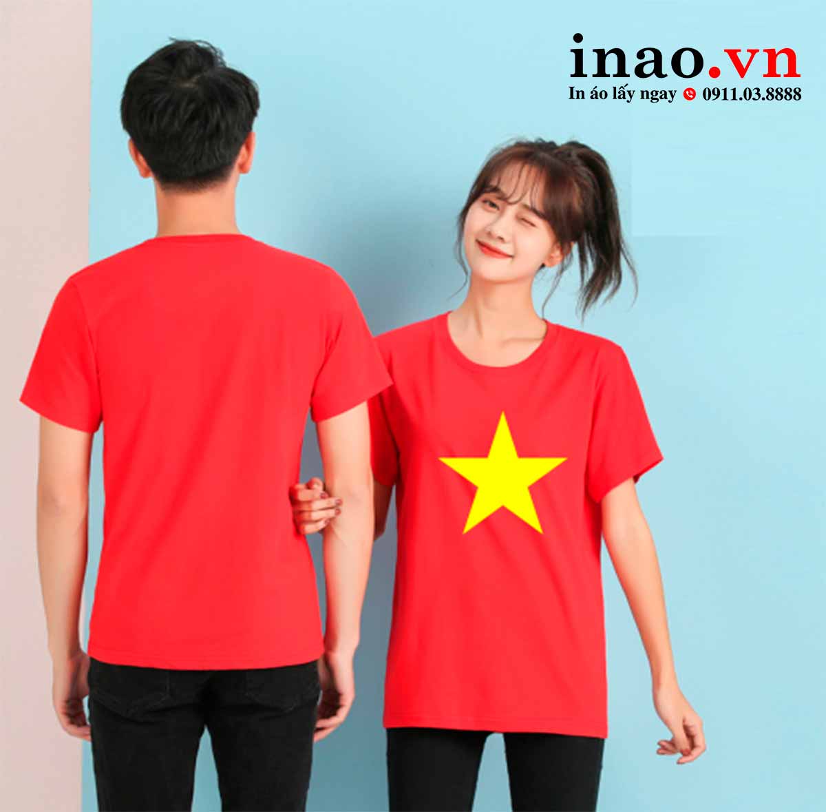 Áo thun cờ đỏ sao vàng