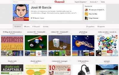 Descargar tableros de Pinterest