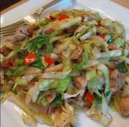 Chicken Cabbage Stir Fry