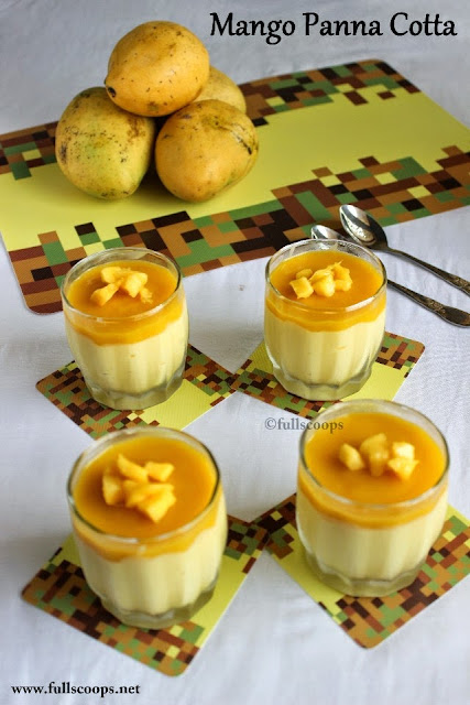 Mango Panna Cotta