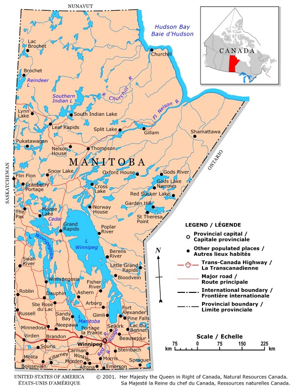 Manitoba became a amphitheatre of Canada in 1870 afterwards the Red River