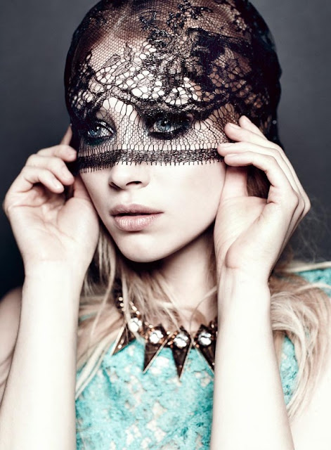 Flare Magazine photographed by Chris Nicholls and Fashion Junkie’s Talking Trends featuring Lace