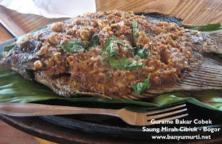 Kuliner 71 - Saung Mirah Cibiuk, Bogor - Wisata Kuliner 