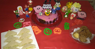 Super Mario Bros Themed Cake