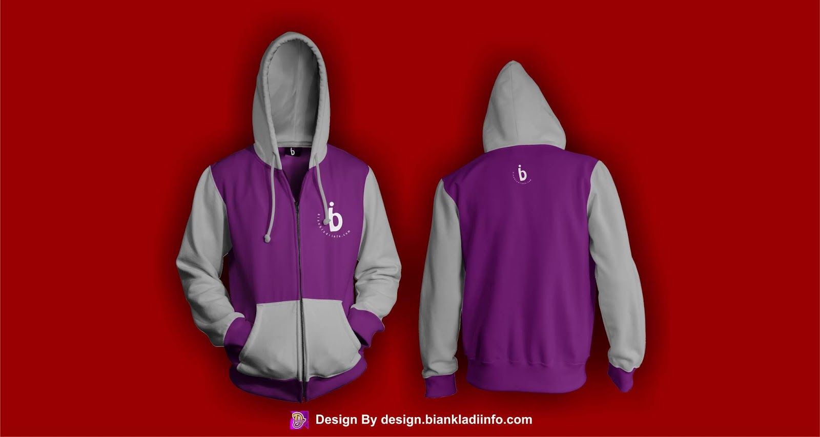 Download Mockup Hoodie Zipper