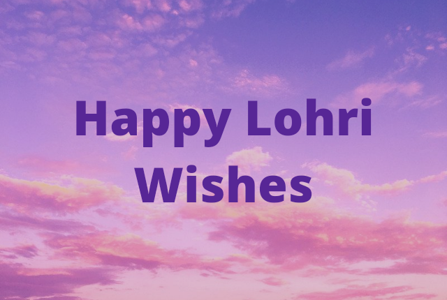 Happy lohri wishes