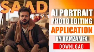 How to generate AI Portrait? Trend on TikTok by Hamza VFX 2023