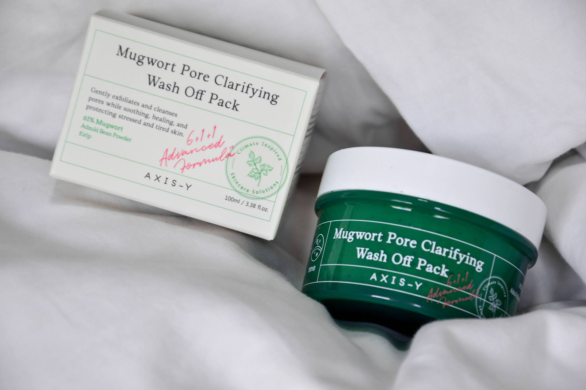 Axis-Y Mugwort Pore Clarifying Wash Off Pack Review