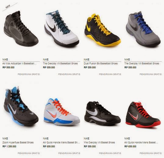 Daftar Harga Sepatu Basket Nike Original Terbaru