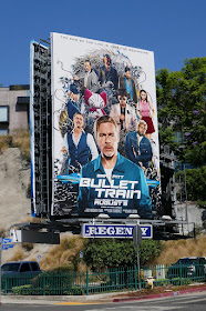 Bullet Train movie billboard