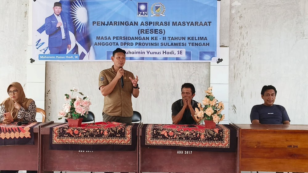 Reses di Poso, Muhaimin Yunus Hadi Jaring Aspirasi Masyarakat Nelayan dan Pelaku UMKM