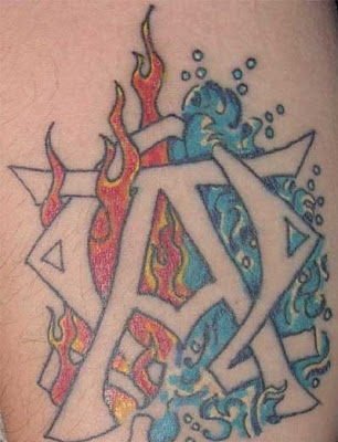 alpha and omega tattoo. Alpha and Omega Tattoo symbols