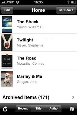 Kindle for iPhone Screenshots 