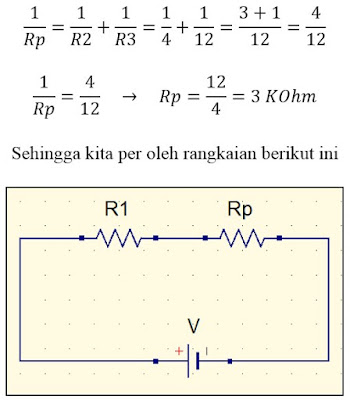 Contoh soal kombinasi seri, paralel dan kombinasi seri-paralel