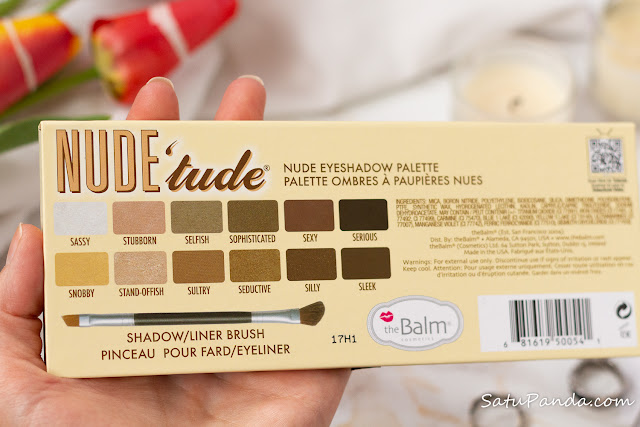 theBalm Nude tude упаковка