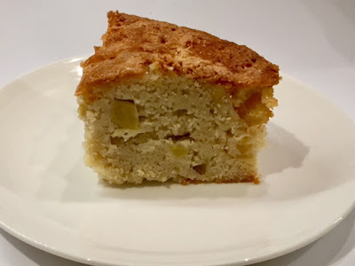 Slice of Apple Cake on a plate