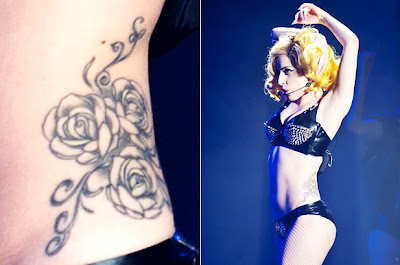 Trendy Lady Gaga's Tattoos