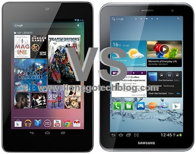 Samsung Galaxy  on Google Nexus 7 Vs  Samsung Galaxy Tab 2 7 0  Wifi   Specs Fight