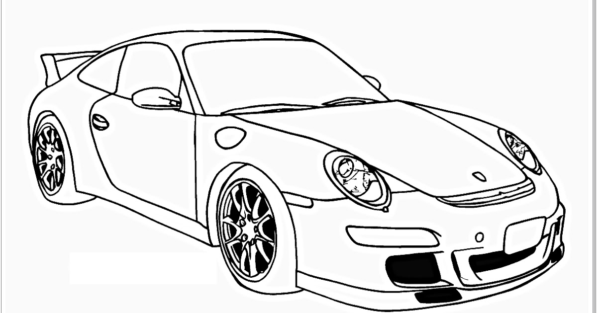 Download FREE COLORING PAGES FOR BOYS CARS - Coloring Page
