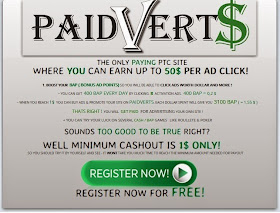 buat duit online dengan Paidverts