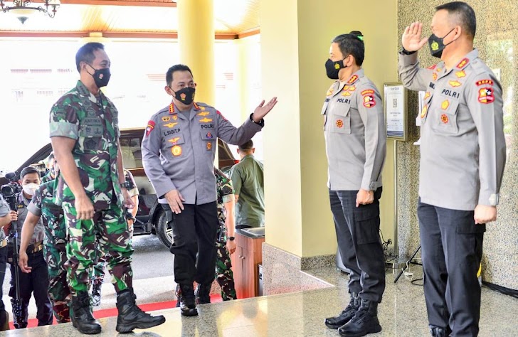 Pertemuan Panglima Dengan Kapolri Memastikan Sinergitas dan Soliditas TNI-Polri Ditingkatkan 