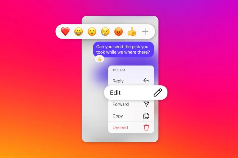 Instagram now allows you to edit the messages you sent.. Here's an explanation of all the steps